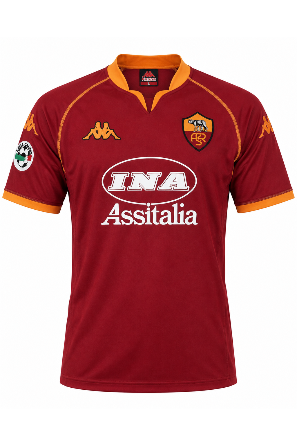 AS Roma Retro Jersey 00/01 — front