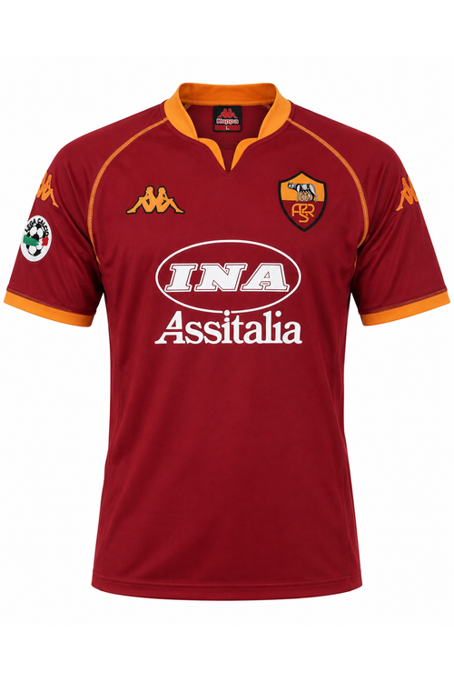 AS Roma Retro Jersey 00/01 — front