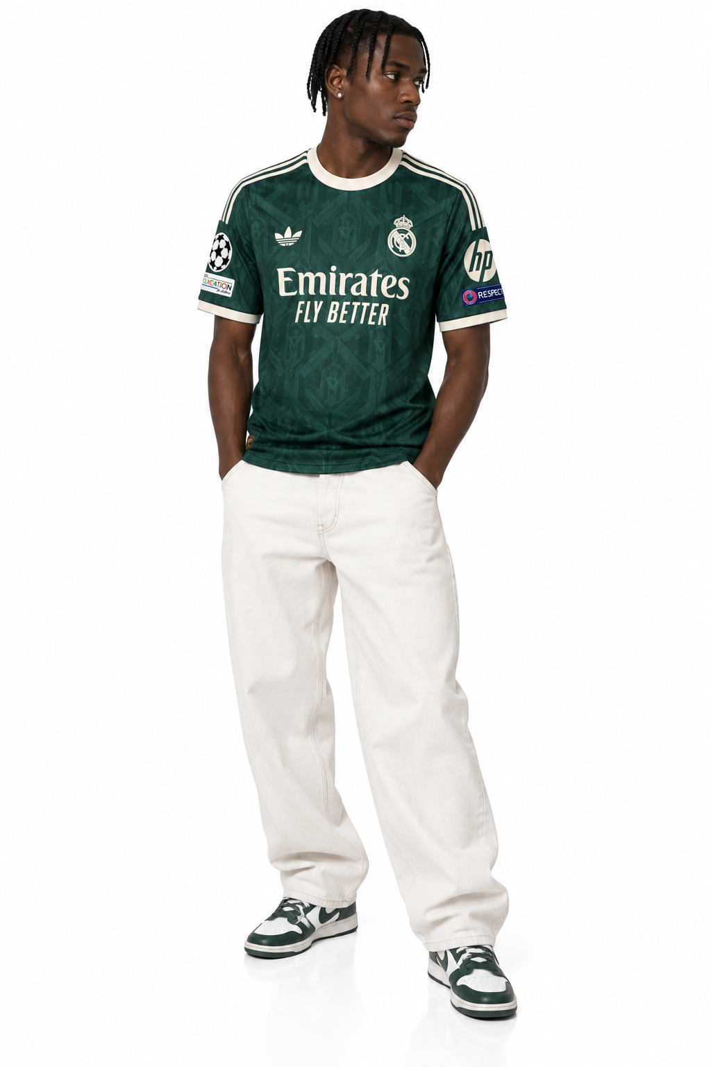 Real Madrid Away Jersey 25/26 — worn, front
