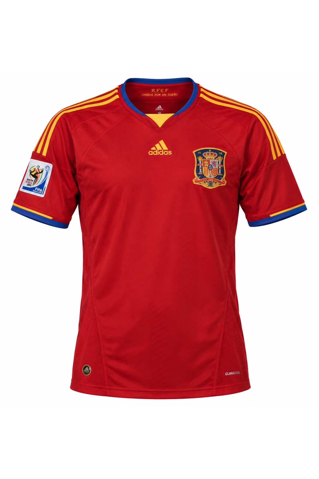 Spain Retro Jersey 2010 — front