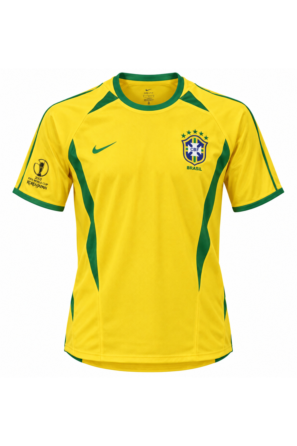 Brazil Retro Jersey 2002 — front