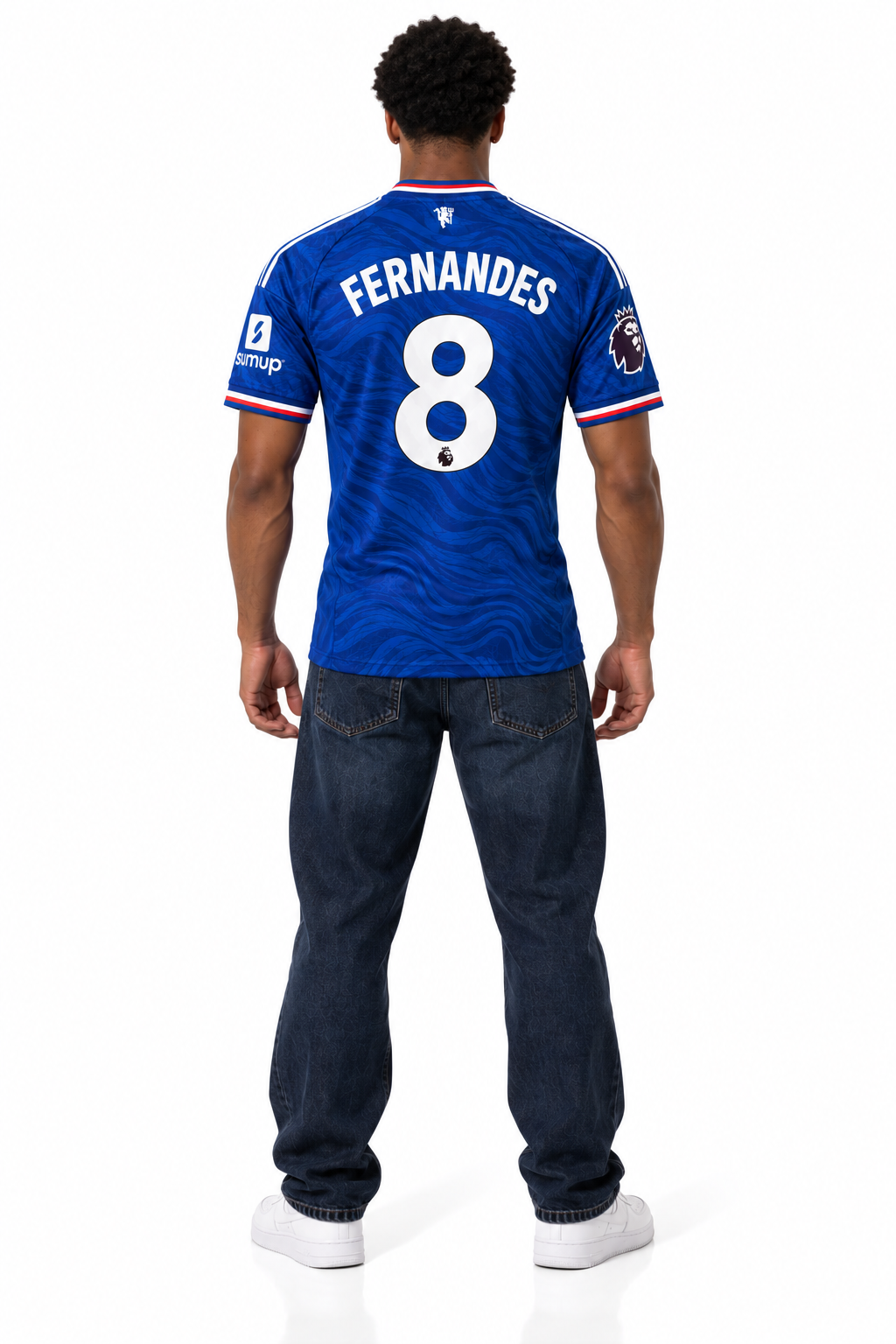 Manchester United Third Jersey 25/26 — worn, back