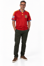 Spain Retro Jersey 2010 — worn, front