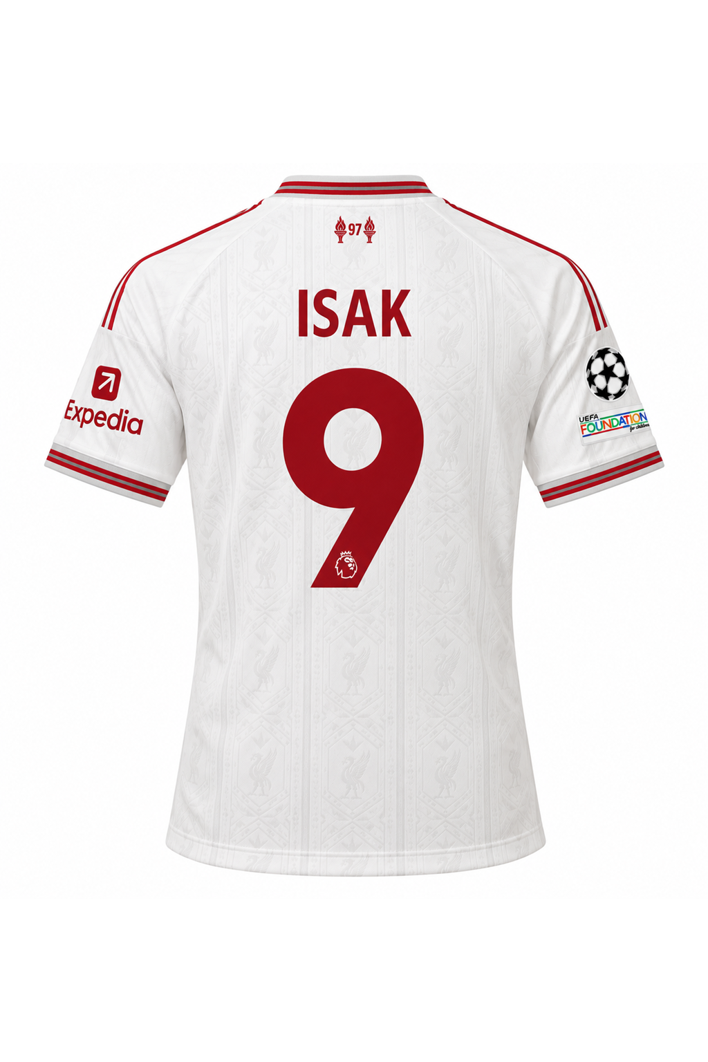 Liverpool FC Away Jersey 25/26 — back
