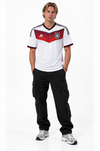 Germany Retro Jersey 2014 — worn, front