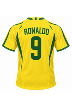 Brazil Retro Jersey 2002 — back