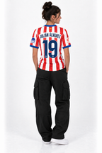 Atlético Madrid Home Jersey 25/26 — worn, back