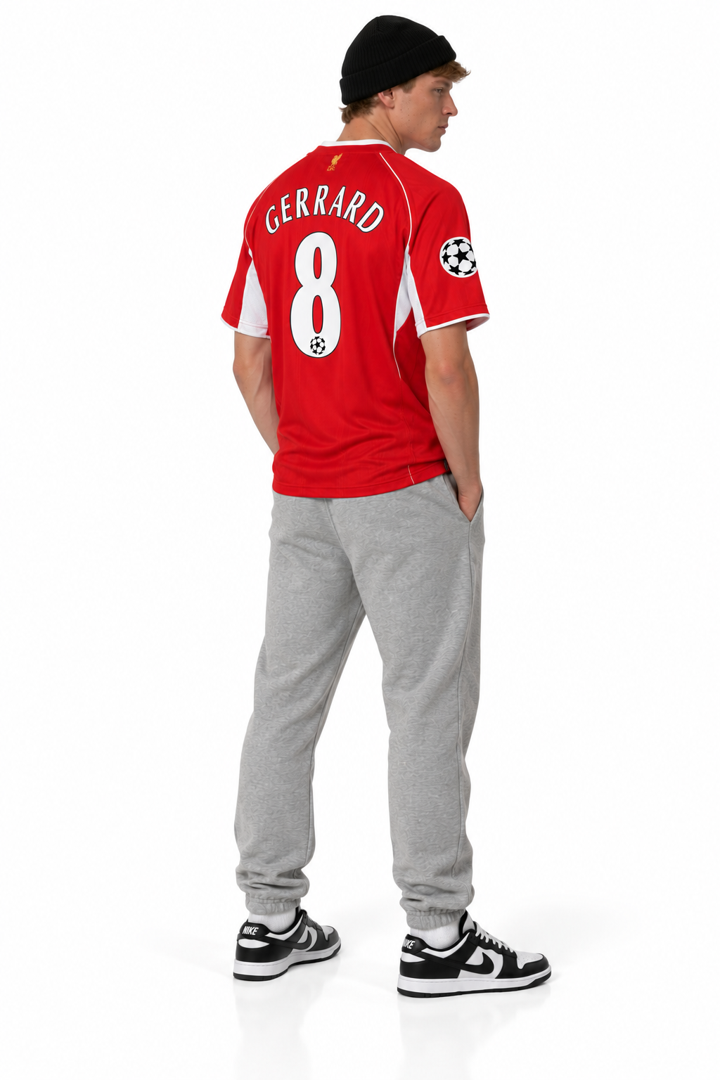 Liverpool FC Retro Jersey 06/07 — worn, back