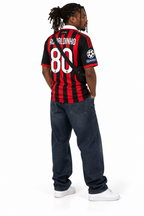 AC Milan Retro Jersey 08/09 — worn, back