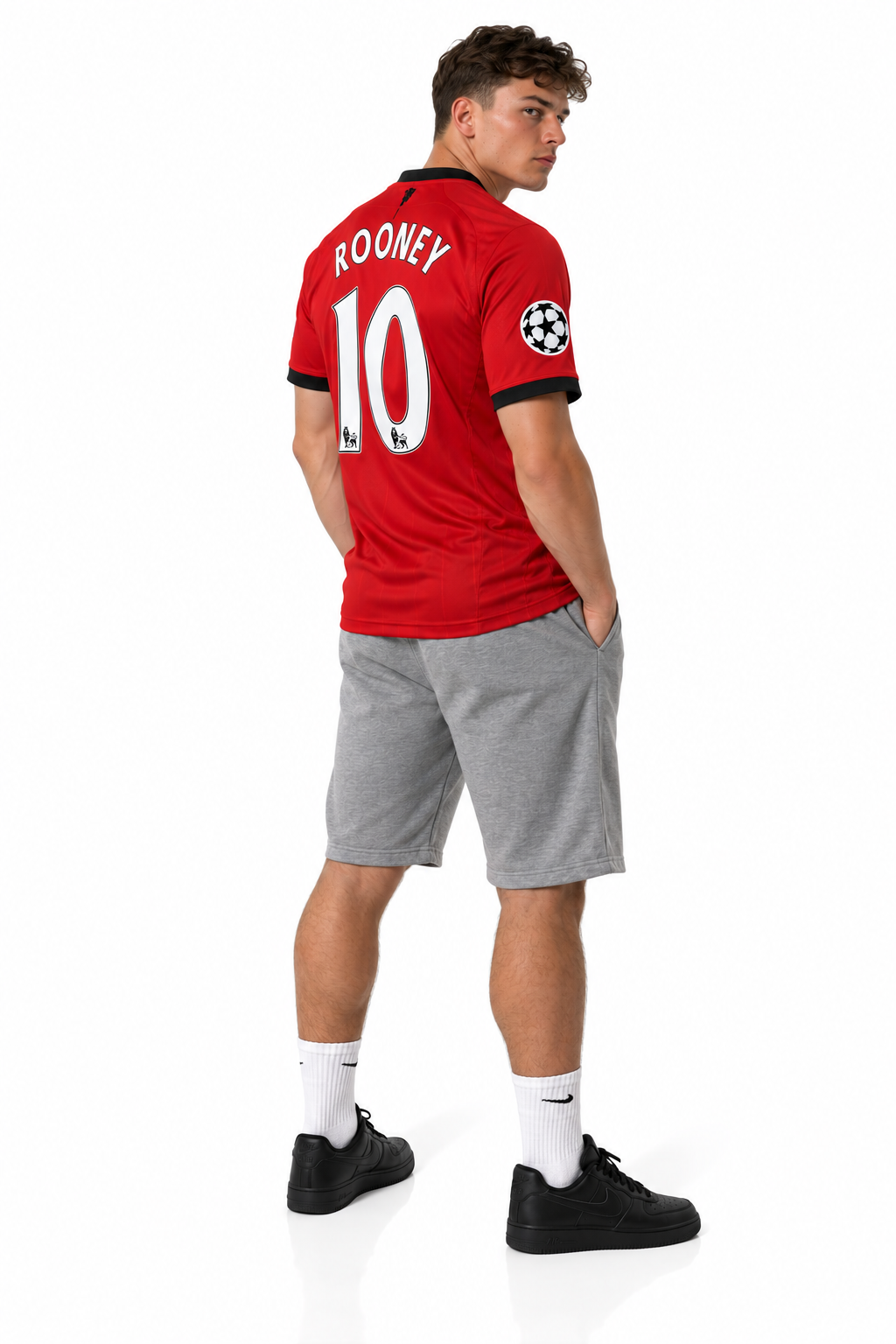 Manchester United Retro Jersey 09/10 — detail