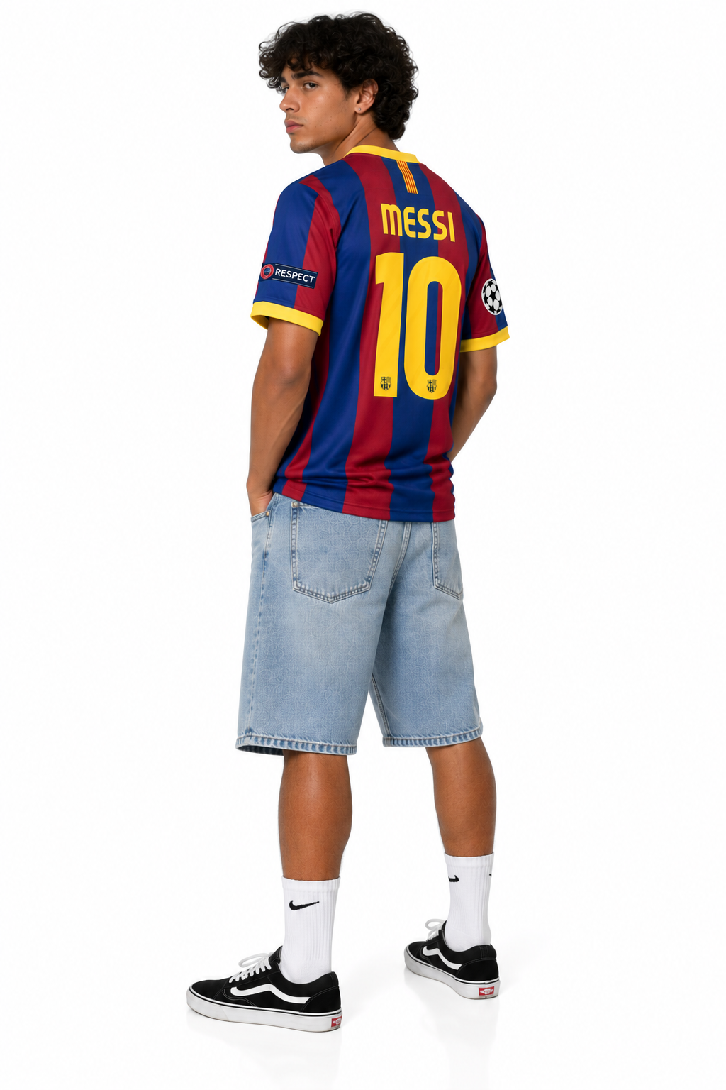 FC Barcelona Retro Jersey 10/11 — back