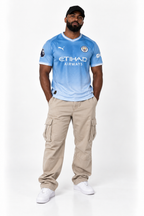 Manchester City Haaland 9 — Home 25/26 — worn, front