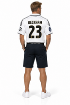 Real Madrid Retro Jersey 03/04 — worn, back