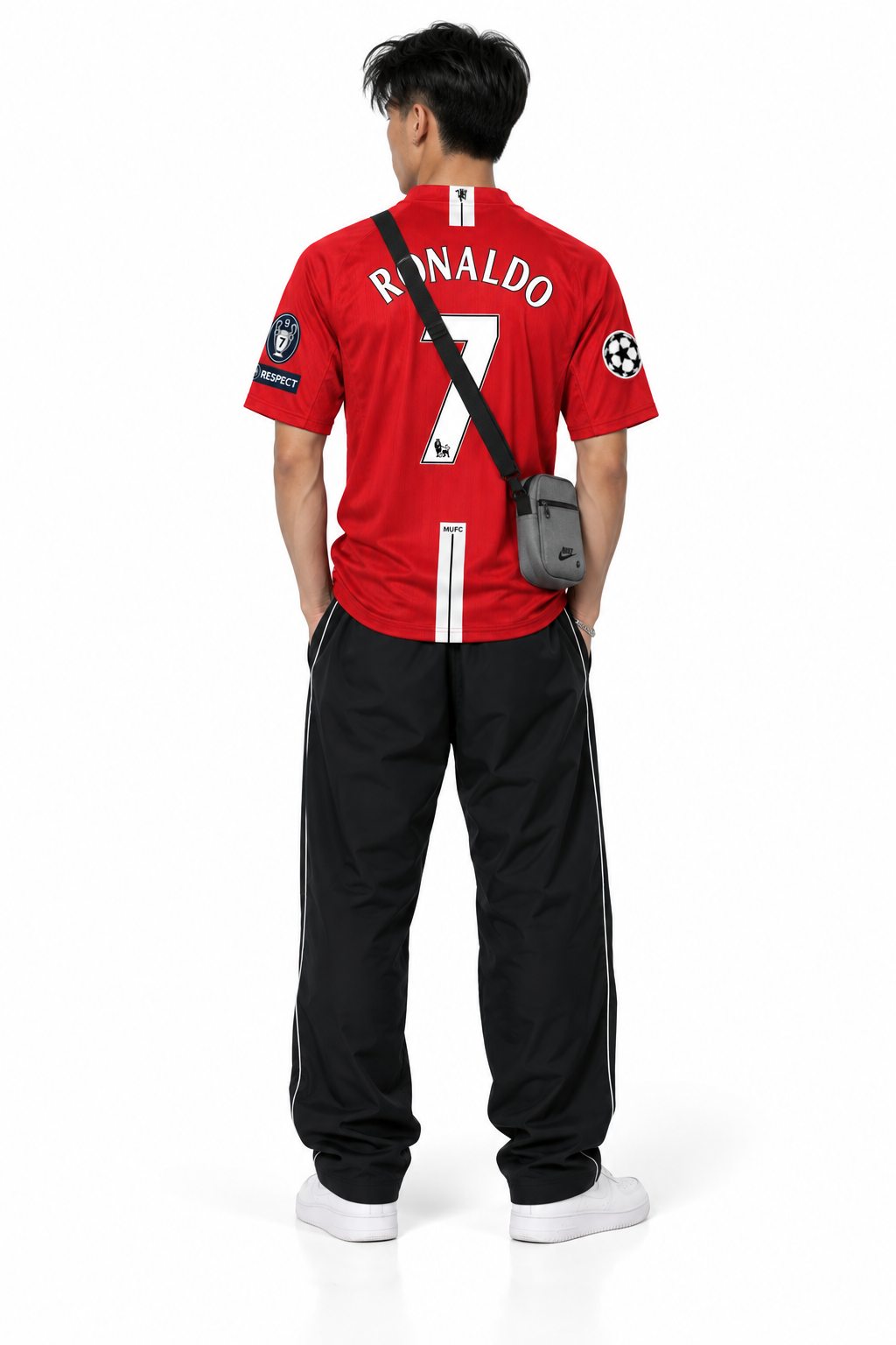 Manchester United Retro Jersey 07/08 — detail