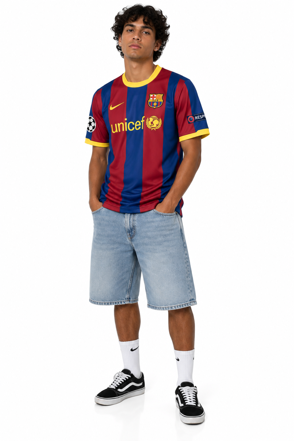 FC Barcelona Retro Jersey 10/11 — front
