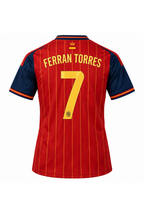 Spain Home Jersey 2026 — back
