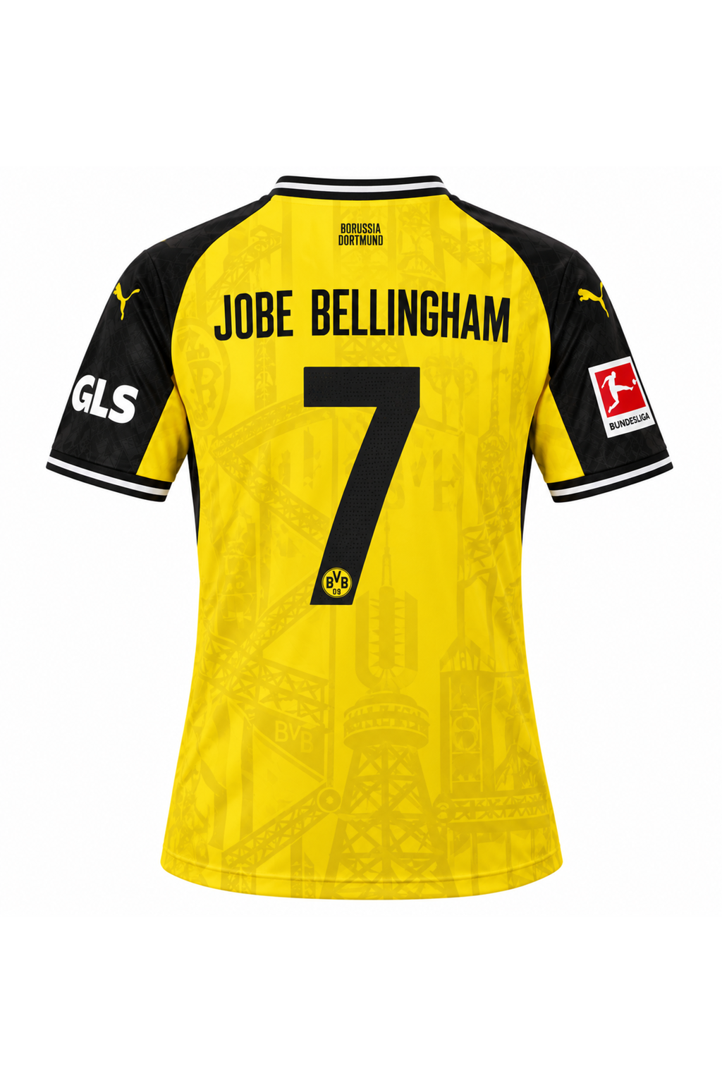 Borussia Dortmund Home Jersey 25/26 — back