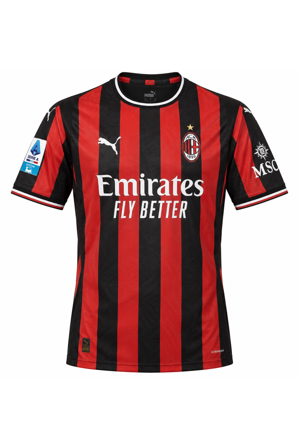 AC Milan Home Jersey 25/26 – Leão 10 — front