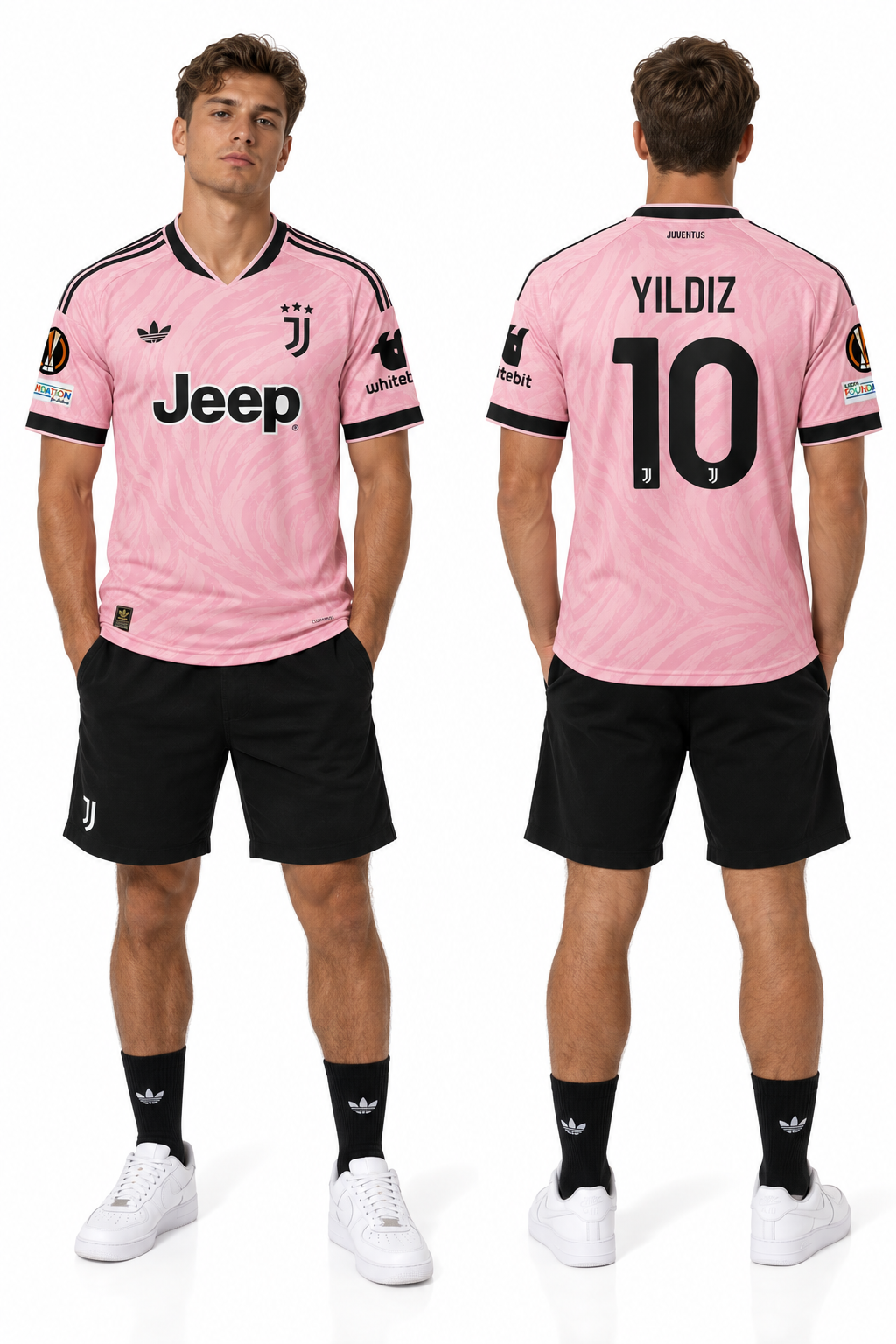 Juventus Away Jersey 25/26 — worn, front