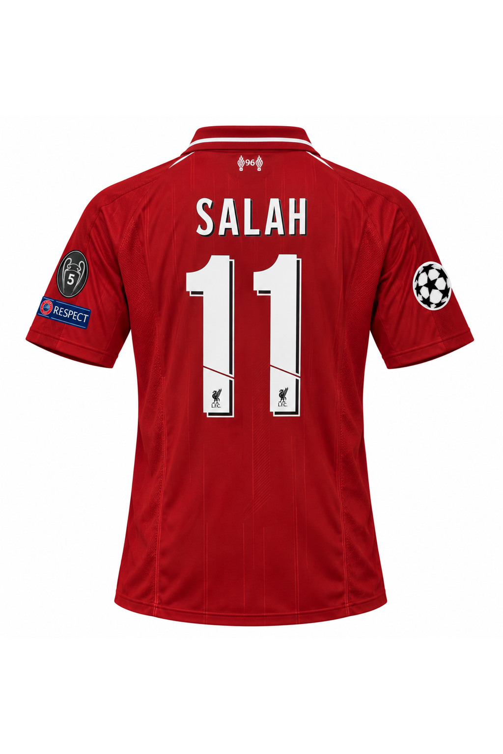 Liverpool FC Salah 11 — Home 25/26 — back