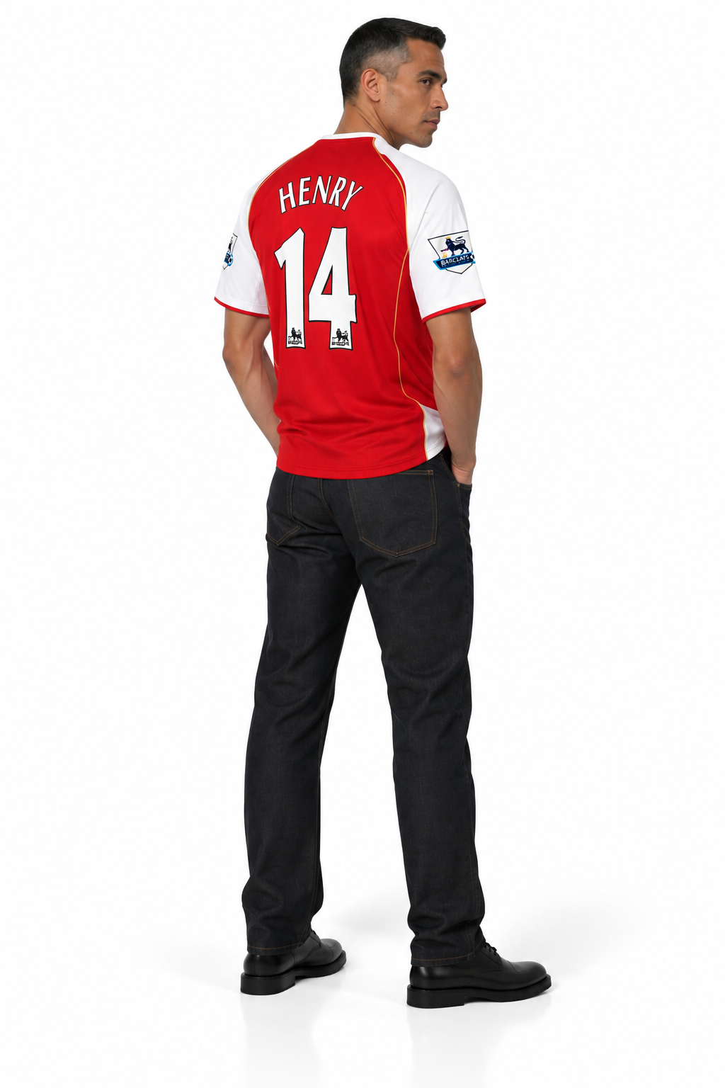 Arsenal FC Retro Jersey 03/04 — worn, back