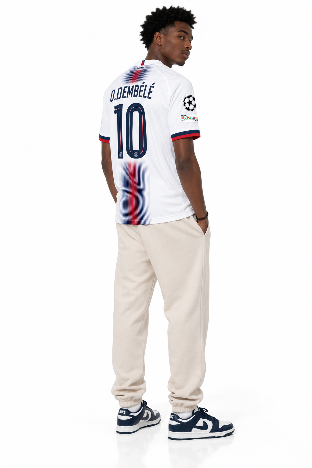 Paris Saint-Germain Away Jersey 25/26 — detail