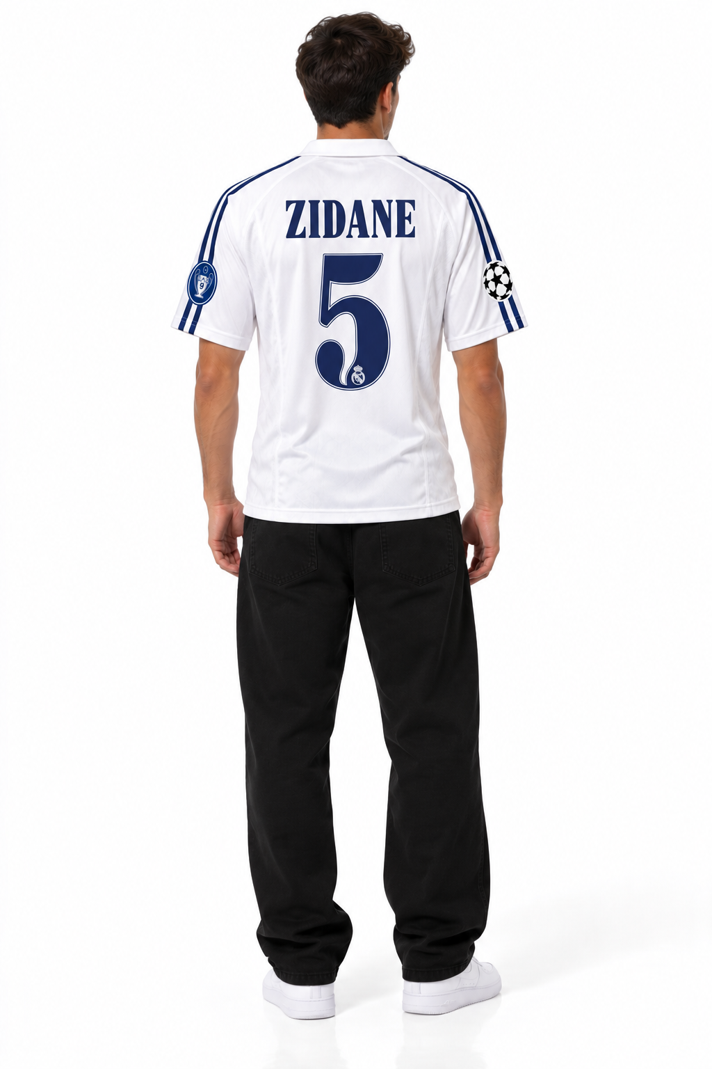 Real Madrid Retro Jersey 01/02 — detail