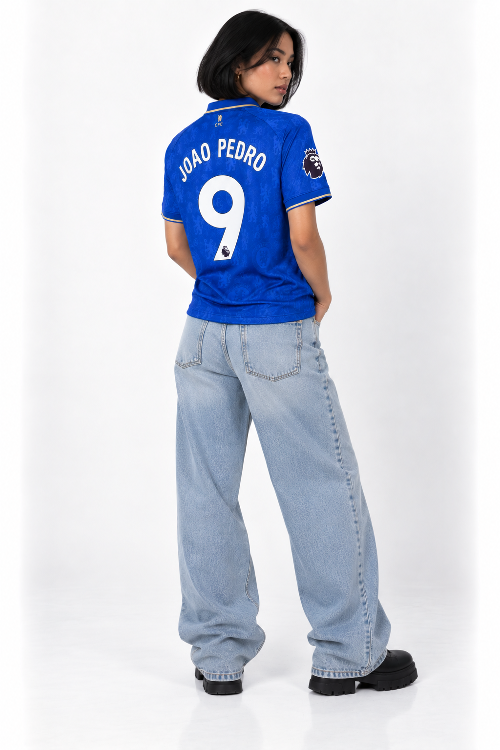 Chelsea FC Home Jersey 25/26 — worn, back
