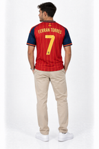 Spain Home Jersey 2026 — worn, back