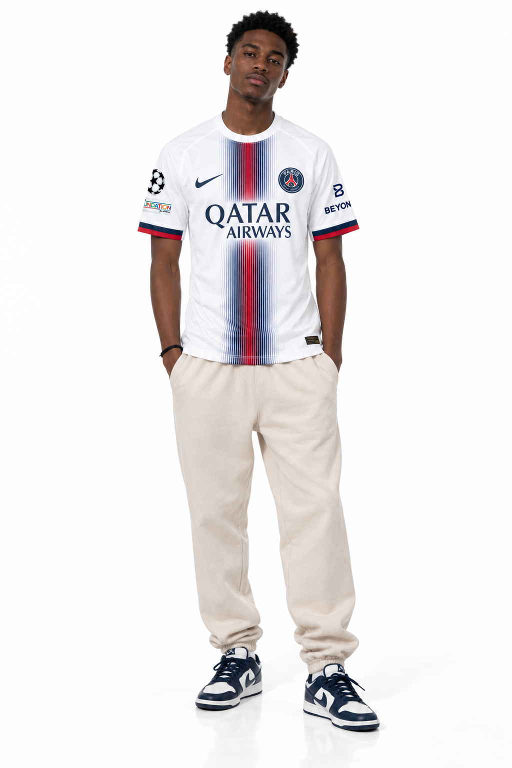 Paris Saint-Germain Away Jersey 25/26 — worn, front