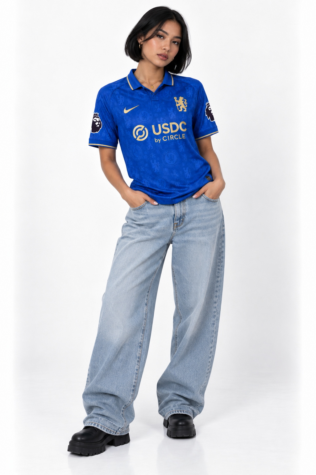 Chelsea FC Home Jersey 25/26 — worn, front