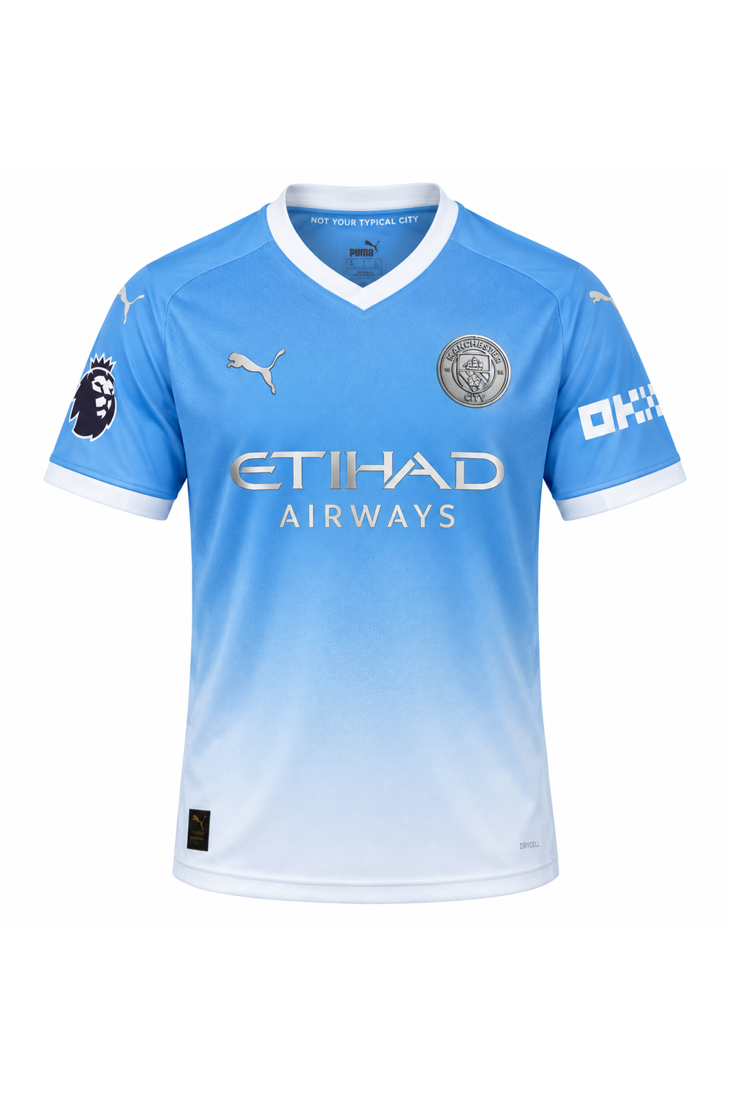 Manchester City Haaland 9 — Home 25/26 — front
