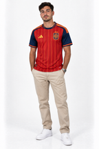 Spain Home Jersey 2026 — worn, front