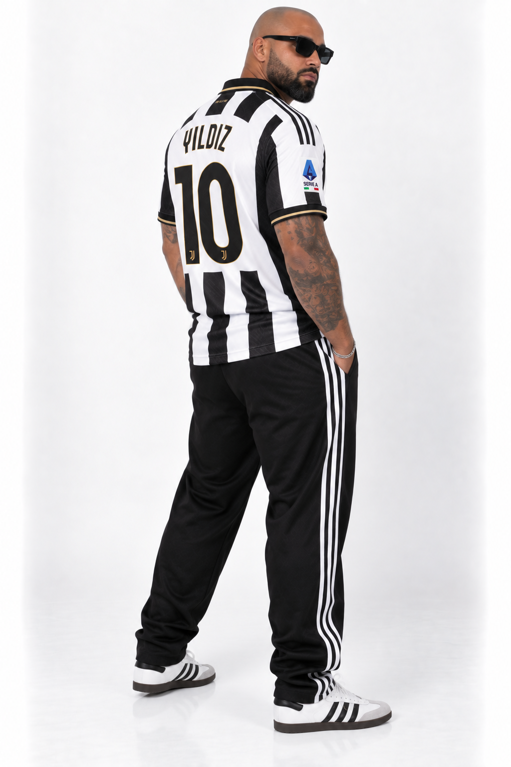 Juventus Yildiz 10 — Home 25/26 — worn, back