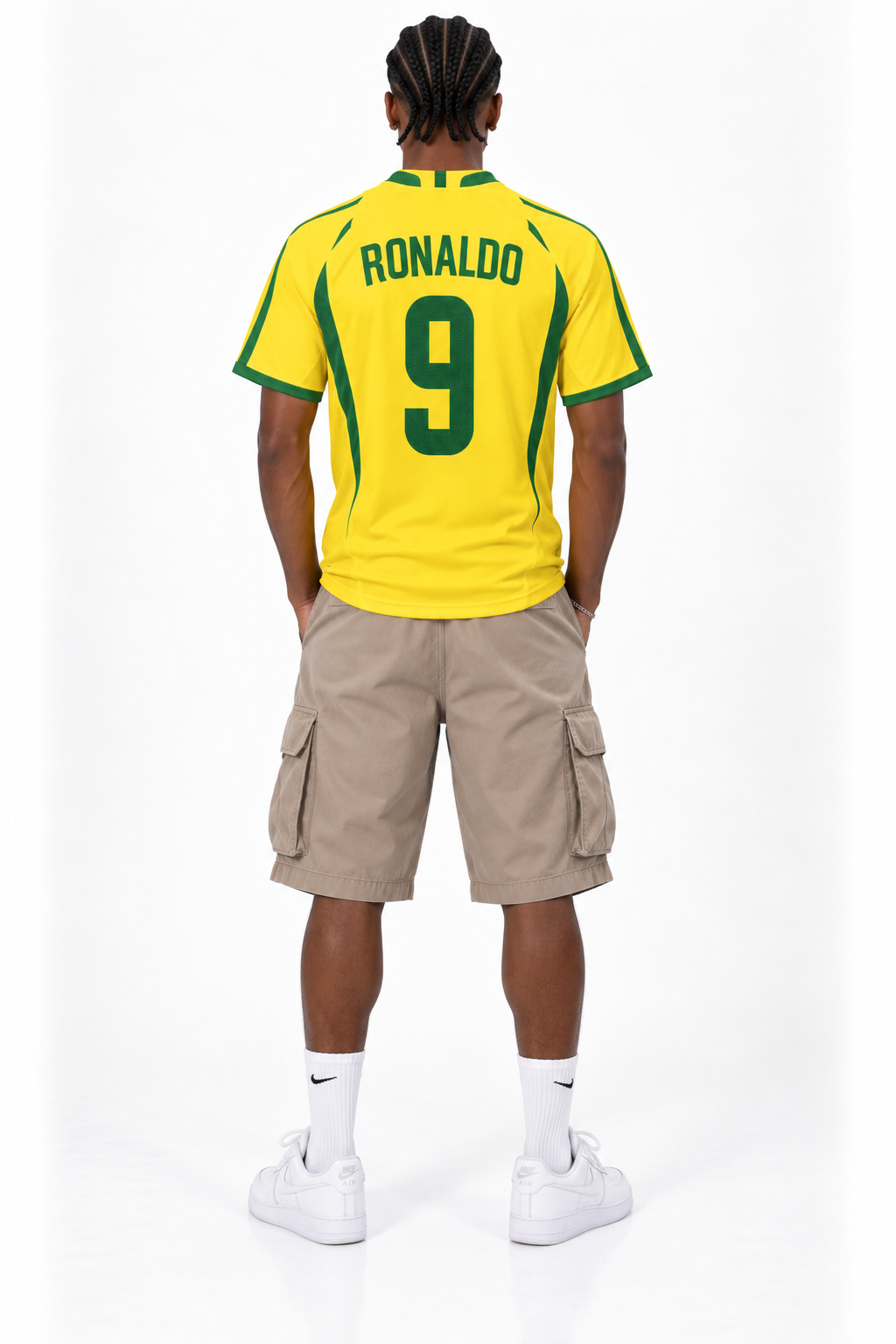 Brazil Retro Jersey 2002 — detail