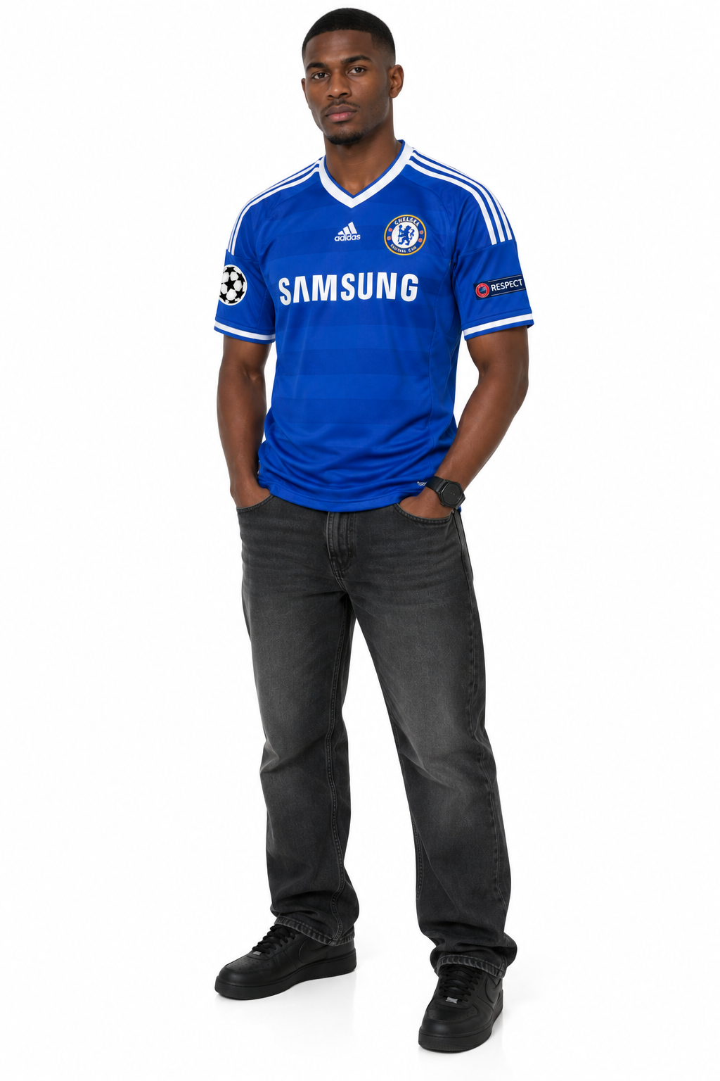 Chelsea FC Retro Jersey 11/12 — worn, front