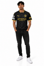 Manchester City Haaland 9 — Away 25/26 — worn, front