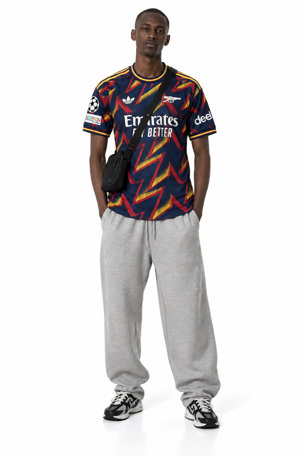 Arsenal FC Away Jersey 25/26 — worn, front