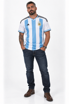 Argentina Retro Jersey 2022 — worn, front
