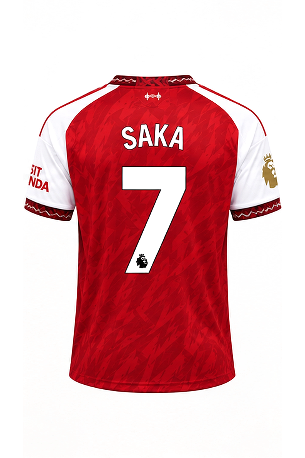 Arsenal FC Home Jersey 25/26 – Saka 7 — back