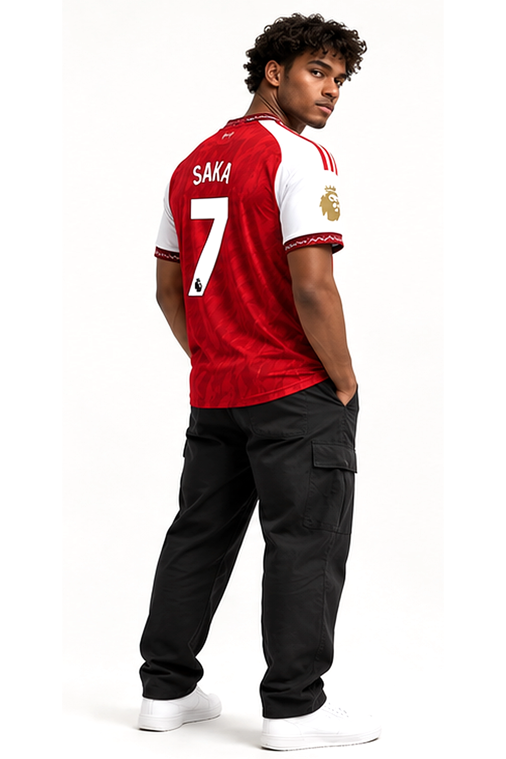 Arsenal FC Home Jersey 25/26 – Saka 7 — detail