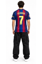 FC Barcelona Home Jersey 26/27 – Fermín 7 — worn, back