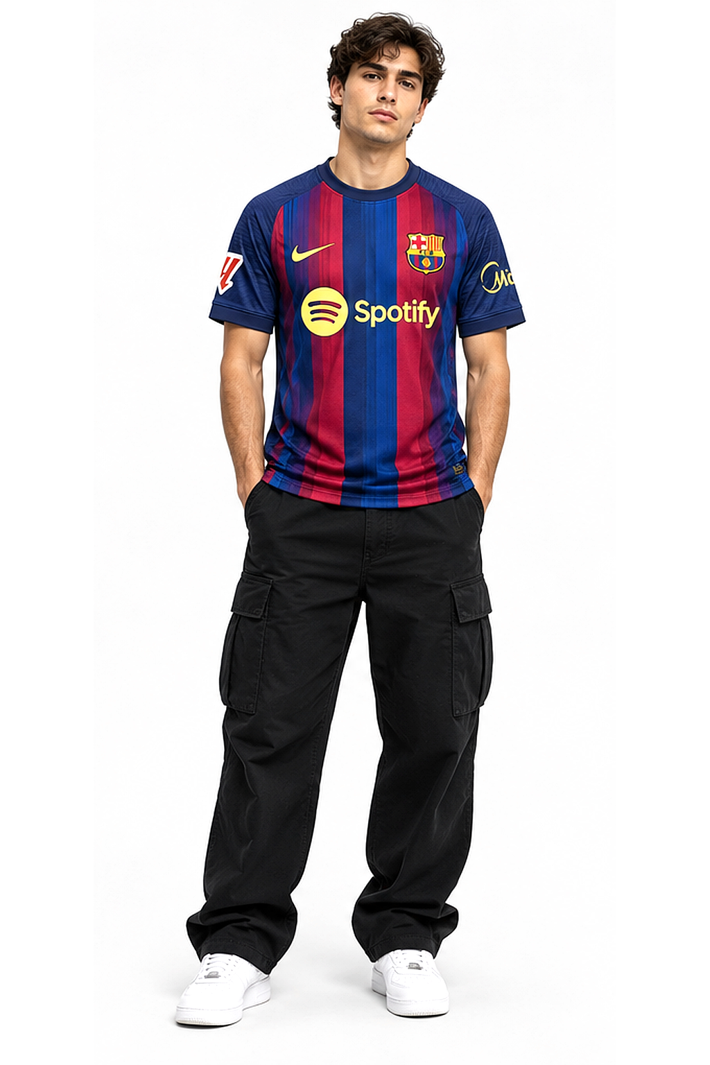 FC Barcelona Home Jersey 26/27 – Fermín 7 — worn, front